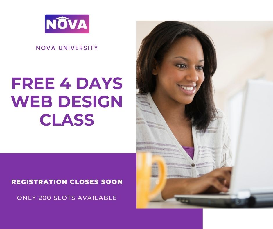 Nova University Web design
